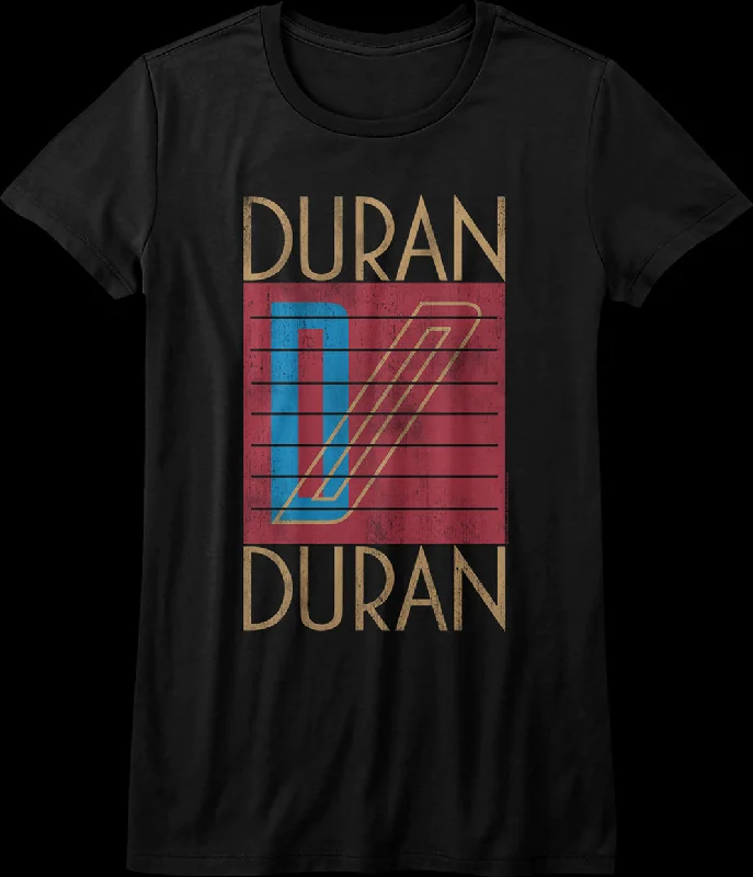 Men's modern fit t-shirt-Ladies Duran Duran Shirt