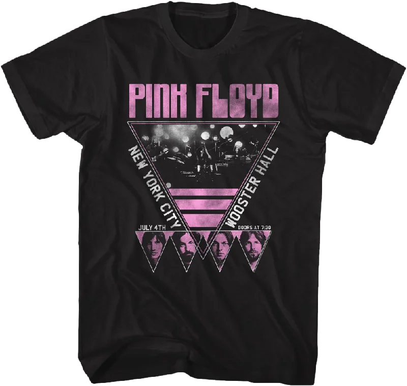 Men's summer wear t-shirt-Wooster Hall Pink Floyd T-Shirt