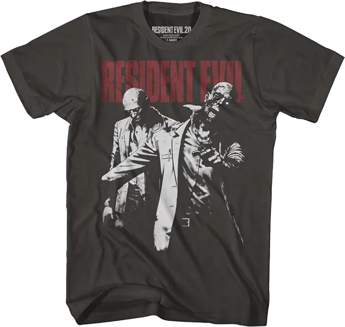 Men's weatherproof outdoor t-shirt-Zombies Resident Evil T-Shirt