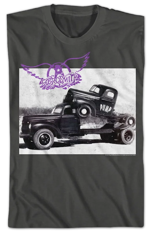 Men's high-performance fabric t-shirt-Pump Aerosmith T-Shirt