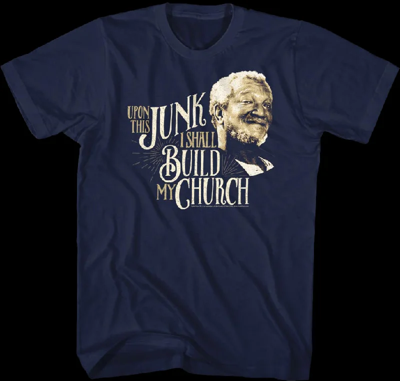 Men's graphic design t-shirt-Upon This Junk Sanford and Son T-Shirt