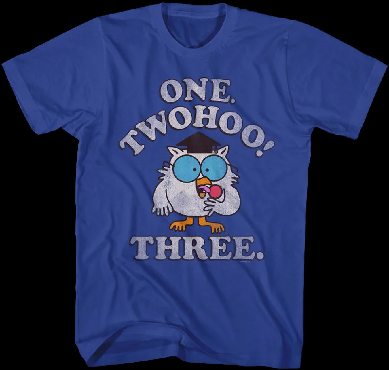 Men's premium cotton t-shirt-One Two Three Tootsie Pop T-Shirt