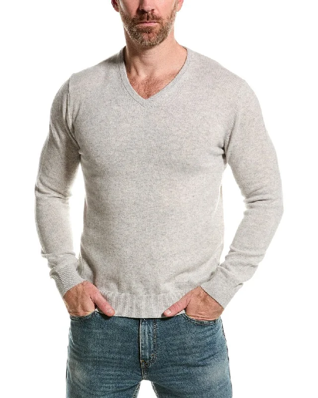 Men's adventure knit-Alashan Cashmere V-Neck Sweater