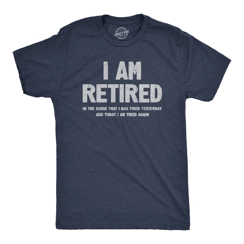 Men's graphic design t-shirt-I Am Retired Men's T Shirt