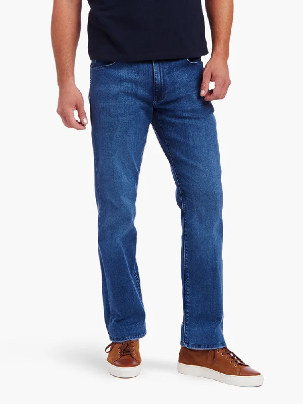 Men's gym-ready work pants-Straight Staple Jeans