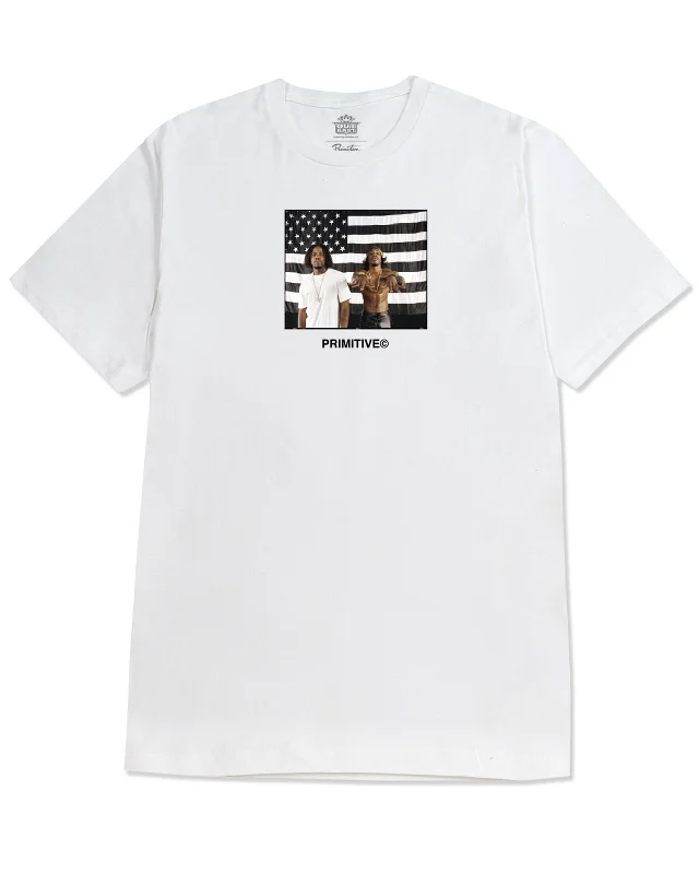 Men's relaxed fit athletic t-shirt-Stripes S/S Tee