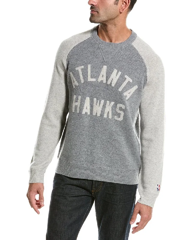 Men's basic sweater-Todd Snyder X NBA Hawks Cashmere Sweater