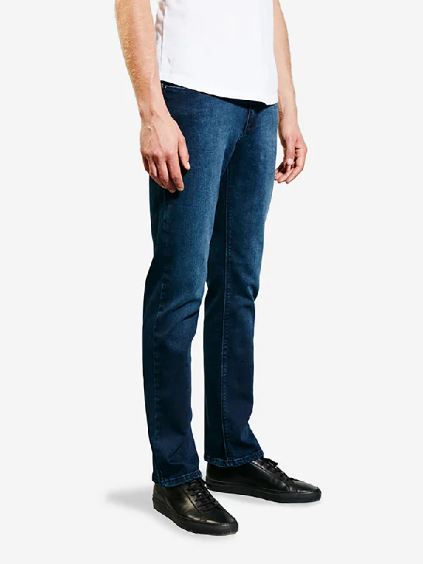 Men's relaxed fit casual pants-Straight Staple Jeans