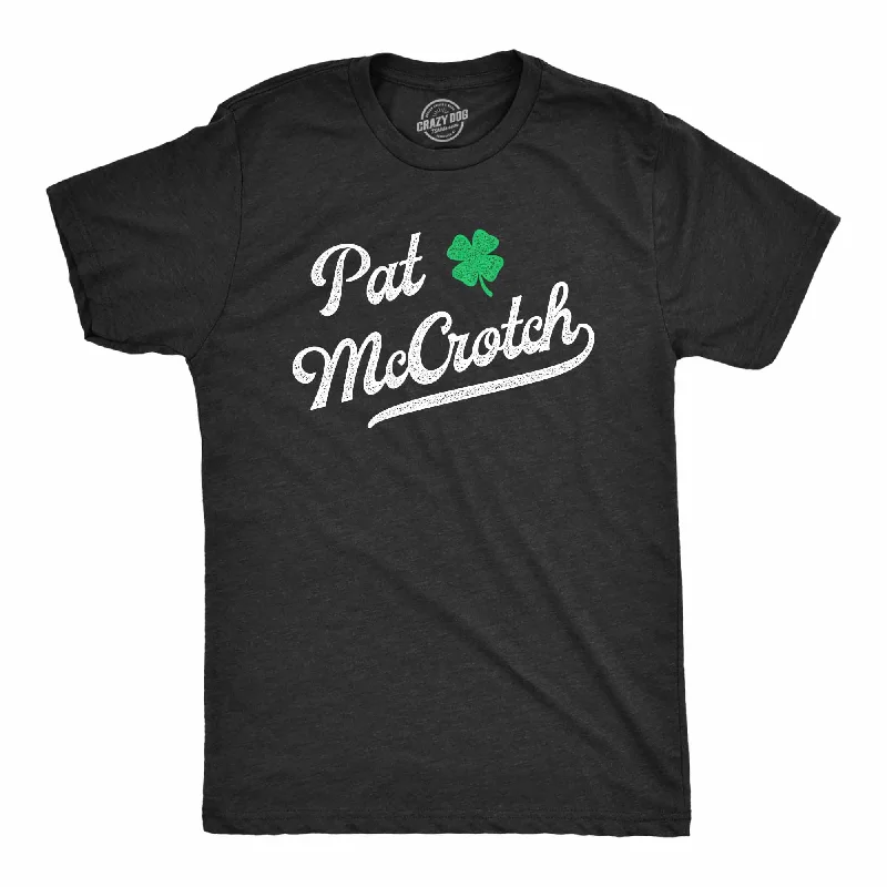 Men's performance athletic t-shirt-Pat McCrotch Men's T Shirt