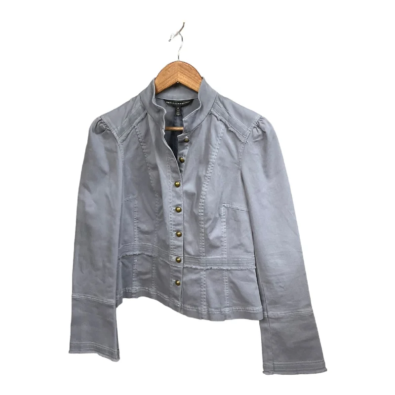 Men's high-stretch outdoor jacket-Jacket Denim By White House Black Market In Blue Denim, Size: S