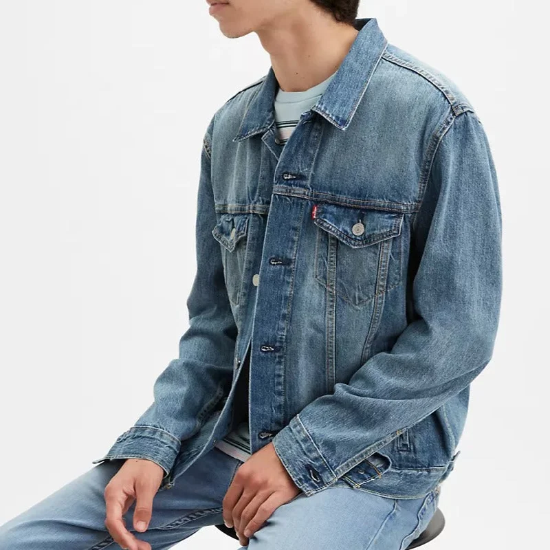 Men's breathable gym jacket-LEVI'S THE TRUCKER JACKET KILLEBREW