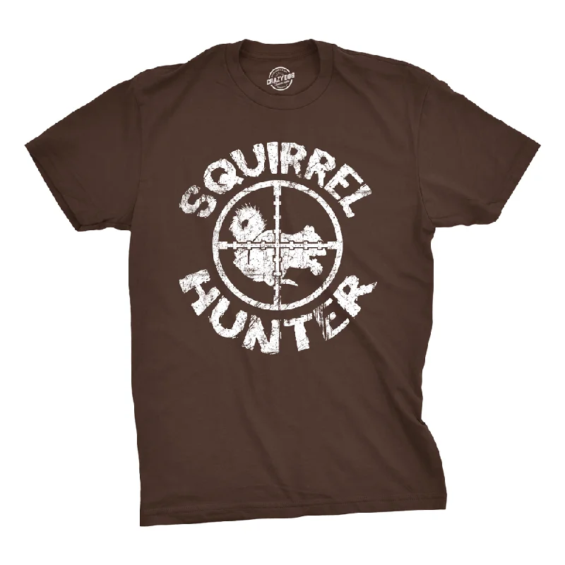 Men's high-performance fabric t-shirt-Squirrel Hunter Men's T Shirt