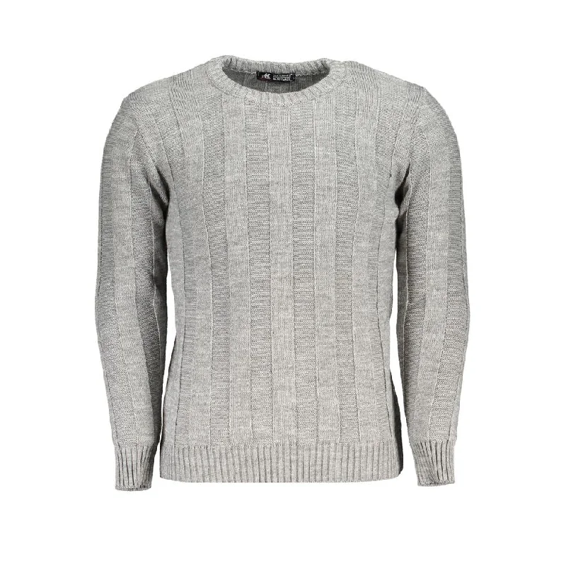 Men's mohair sweater-U.S. Grand Polo  Fabric Men's Sweater