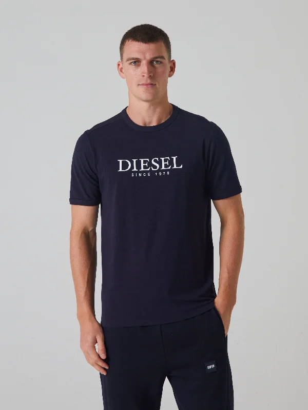 Men's modern fit t-shirt-Benjamin Tee Astro Navy