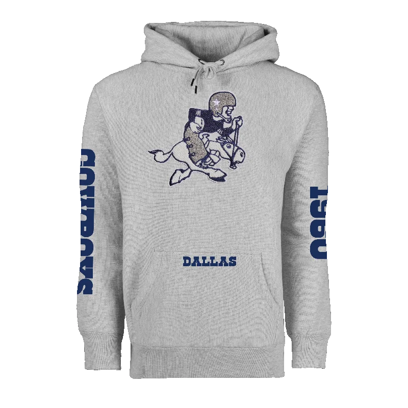 Men's comfortable travel hoodie-Dallas Cowboys Tradition Fireside Hoodie