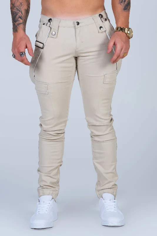 Men's quick-dry casual pants-MAX Camel Tactical Cargos