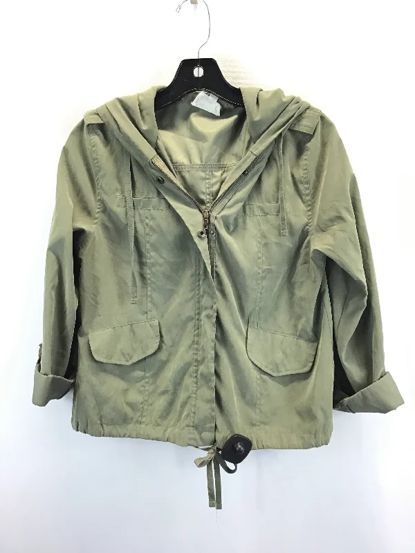 Men's durable windbreaker jacket-Green Jacket Other Clothes Mentor, Size S