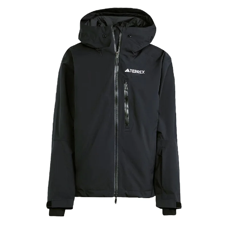 Men's summer performance jacket-Adidas Terrex Xperior Three-In-One Rain.RDY Jacket Black