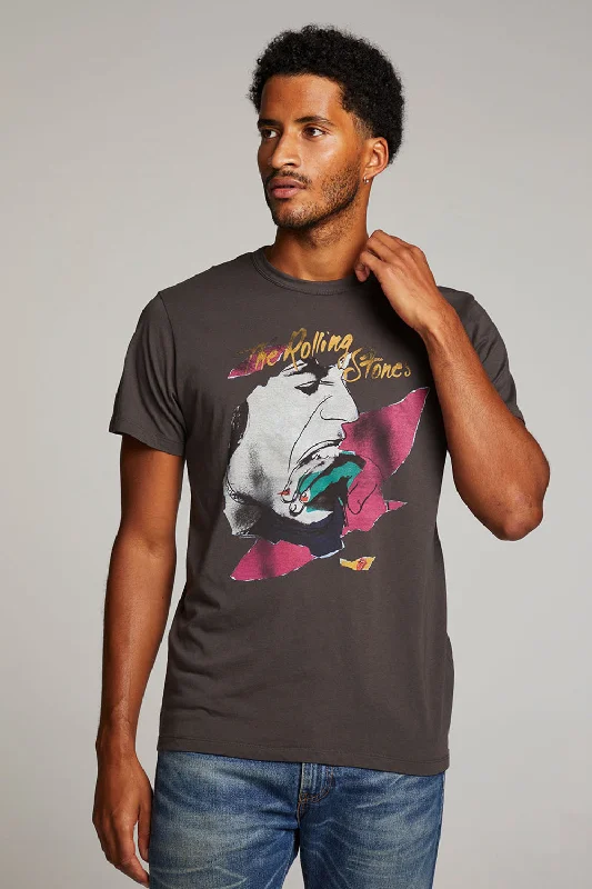 Men's comfortable wear t-shirt-Rolling Stones Love You Live Mens Tee