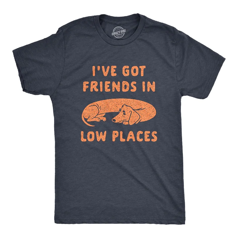 Men's graphic design t-shirt-Ive Got Friends In Low Places Men's T Shirt