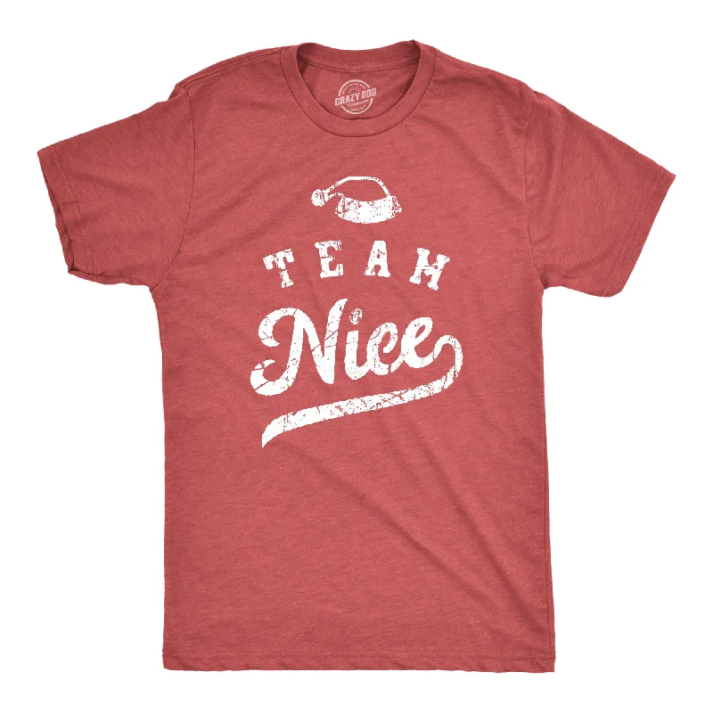 Men's sporty casual wear t-shirt-Team Nice Men's T Shirt