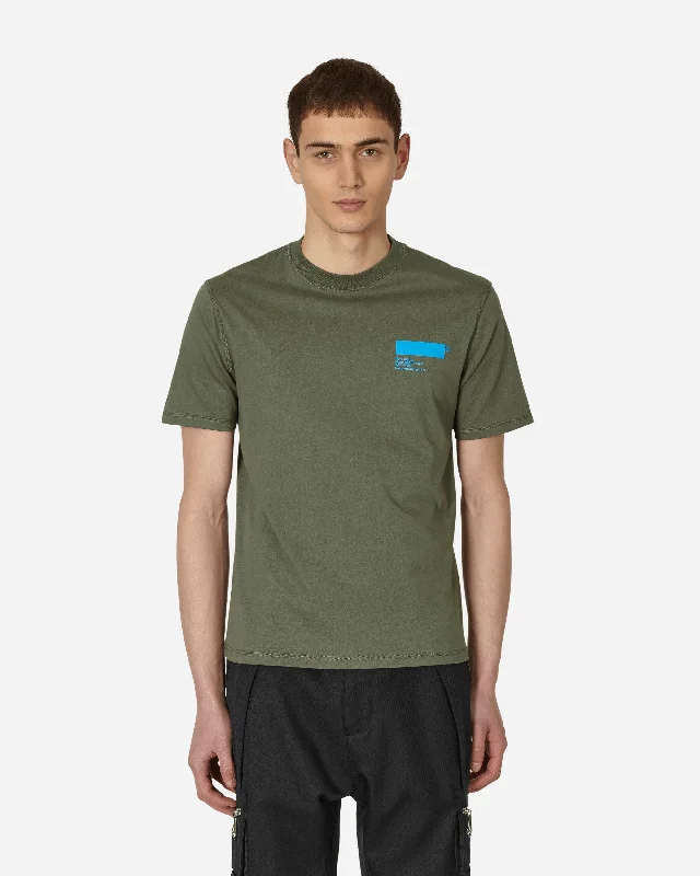 Men's sporty casual wear t-shirt-Standardised T-Shirt Green