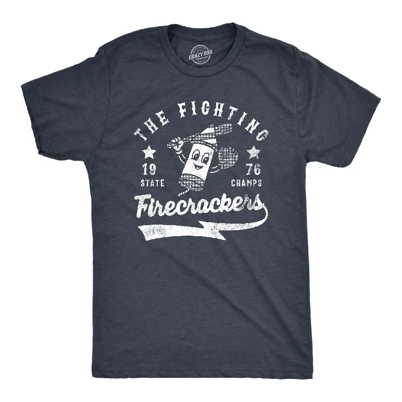 Men's modern fit t-shirt-The Fighting Firecrackers Men's T Shirt