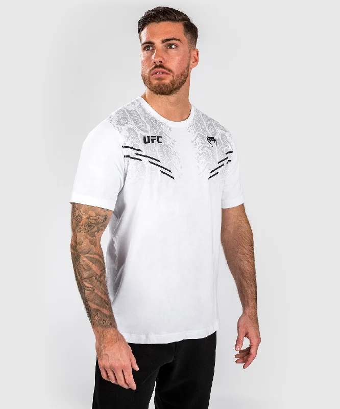 Men's fashion tech t-shirt-UFC Adrenaline by Venum Replica  Men’s Short-sleeve T-shirt - White