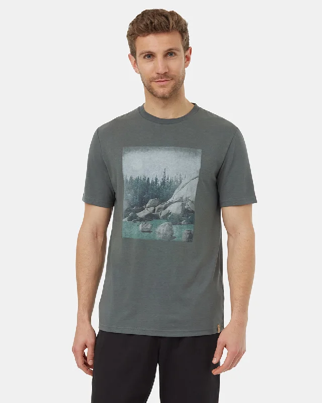 Men's versatile athletic t-shirt-Scenic Rock T-Shirt