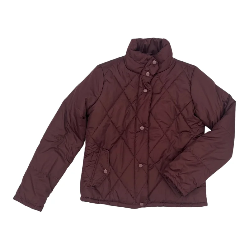 Men's modern windbreaker-Jacket Puffer & Quilted By A New Day In Red, Size:S