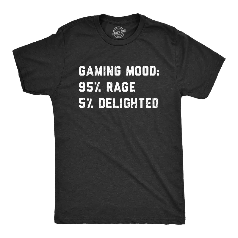 Men's comfortable wear t-shirt-Gaming Mood Men's T Shirt