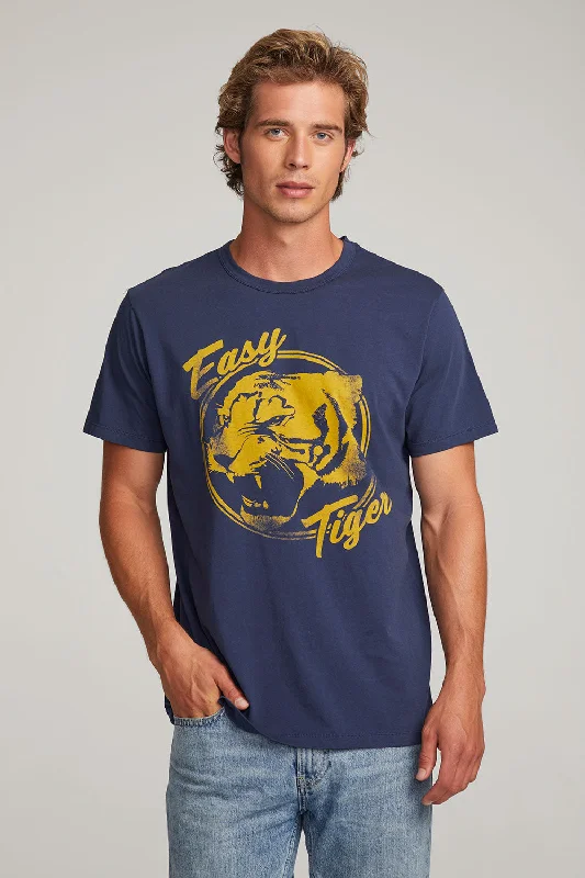 Men's high-performance fabric t-shirt-Easy Tiger Mens Tee