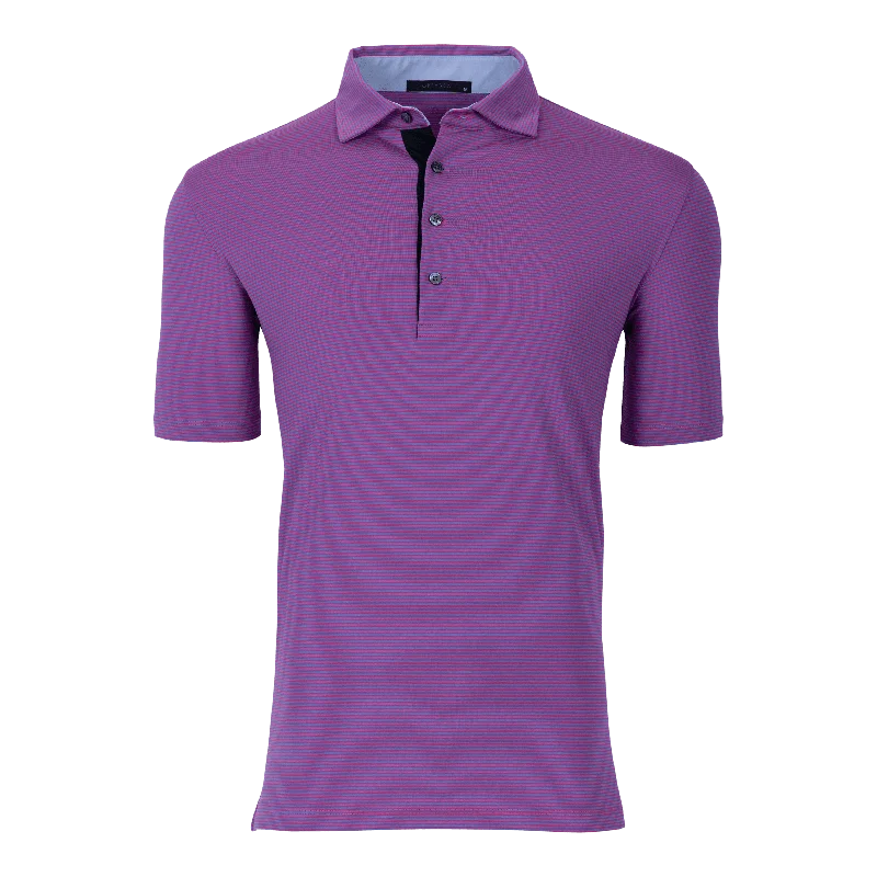 Men's sporty travel polo shirt-Saranac Polo (Glasseye)