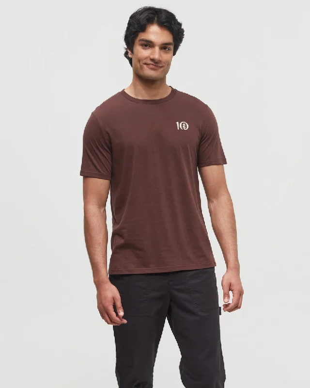 Men's summer wear t-shirt-TreeBlend Logo T-Shirt