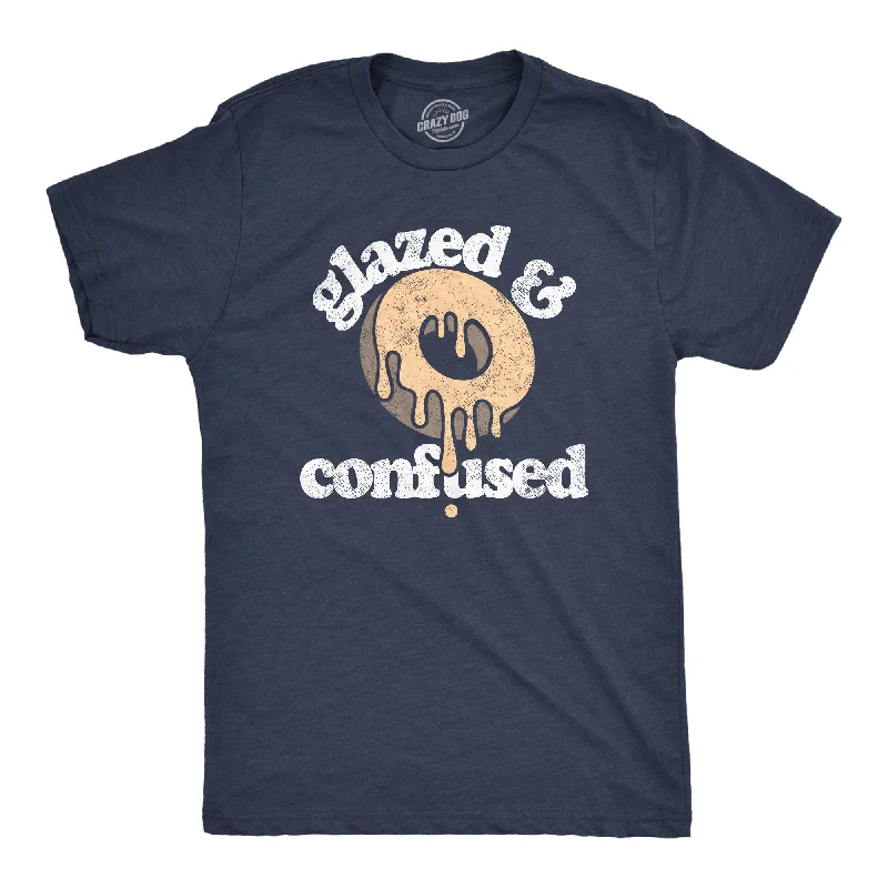 Men's modern fit t-shirt-Glazed And Confused Men's T Shirt