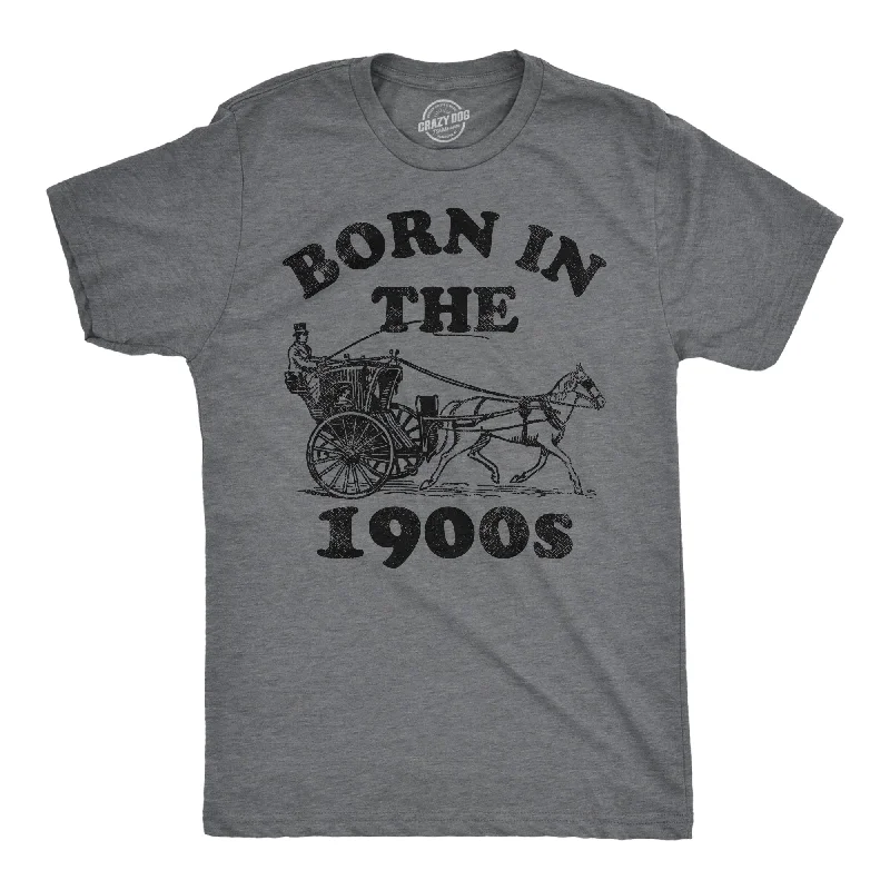 Men's graphic design t-shirt-Born In The 1900s Men's T Shirt