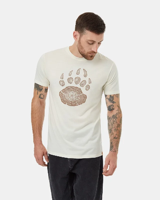 Men's performance athletic t-shirt-Bear Claw T-Shirt