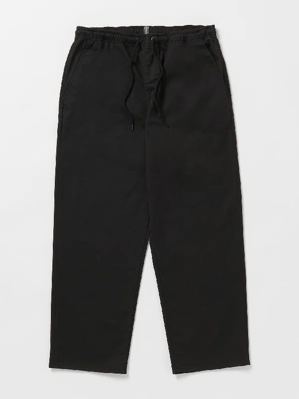 Men's modern travel pants-Outer Spaced Casual Pants - Black