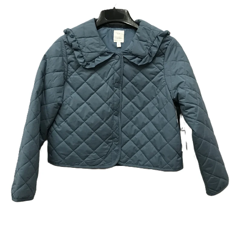 Men's relaxed fit windbreaker-Jacket Puffer & Quilted By Lc Lauren Conrad In Blue, Size: M