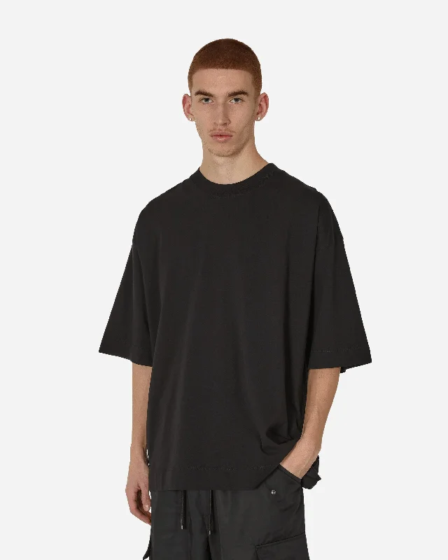 Men's fitness wear t-shirt-Oversized T-Shirt Black