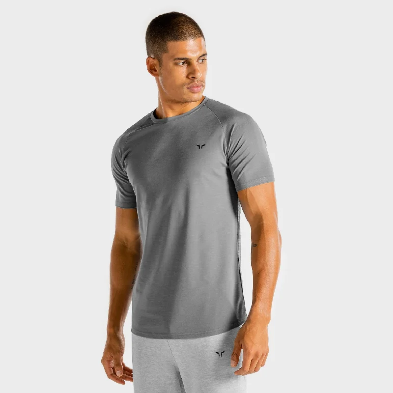 Men's eco-friendly recycled t-shirt-Core Tee - Grey