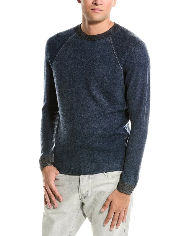 Men's camping sweater-Autumn Cashmere Inked Cashmere Crewneck Sweater