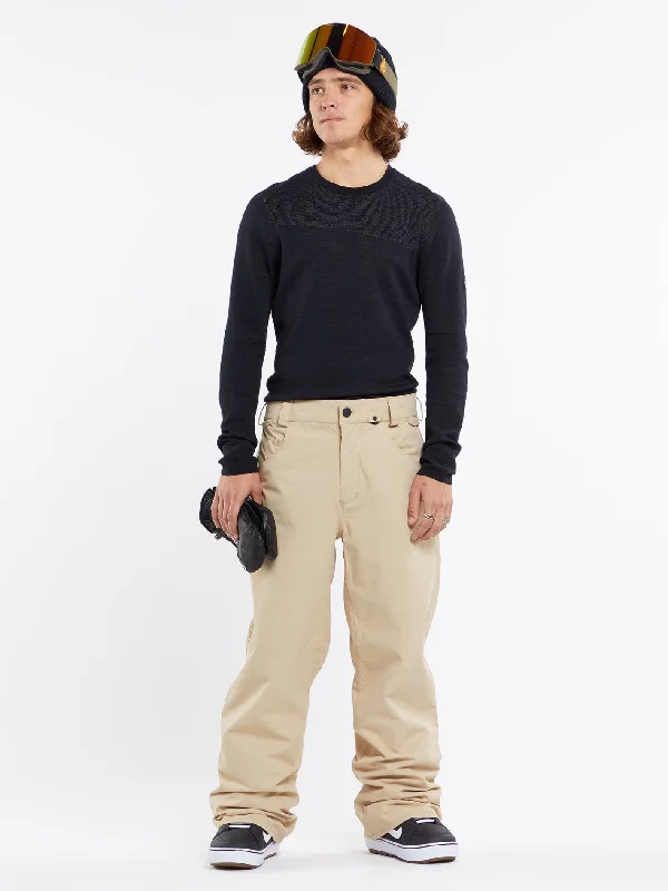 Men's versatile travel pants-Mens 5-Pocket Pants - Khakiest