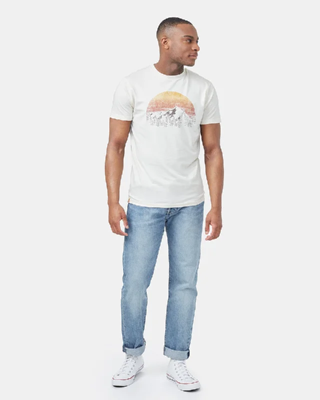 Men's eco-friendly recycled t-shirt-Vintage Sunset T-Shirt