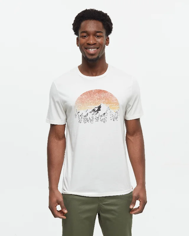 Men's organic cotton blend t-shirt-Vintage Sunset T-Shirt