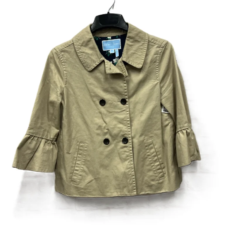 Men's wrinkle-resistant raincoat-Jacket Other By Draper James In Tan, Size: M