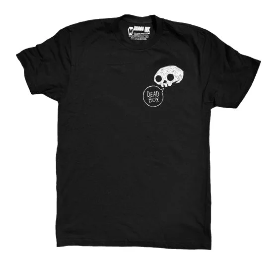 Men's eco-conscious dress shirt-Dead Boy Men Logo Tshirt