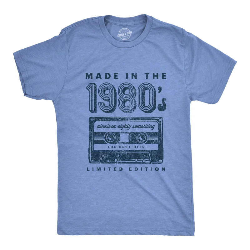 Men's versatile athletic t-shirt-Made In The 1980s Men's T Shirt