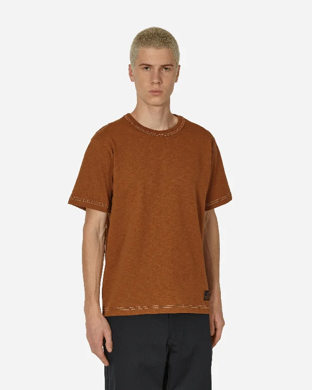 Men's lightweight athletic t-shirt-Life Shortsleeve Knit Top Light British Tan