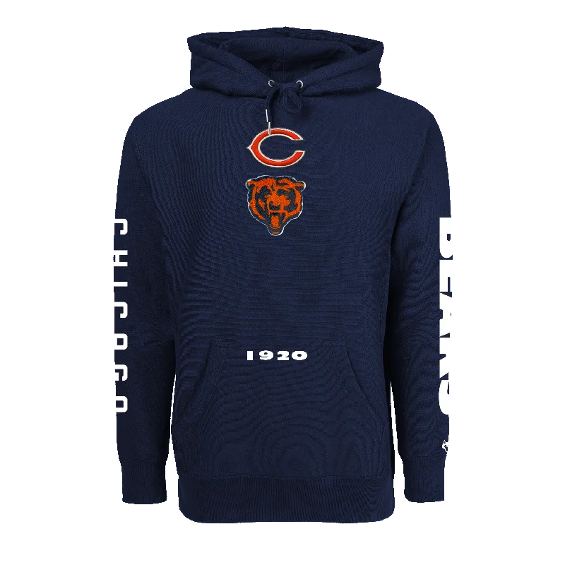 Men's all-weather hoodie-Chicago Bears Fireside Hoodie